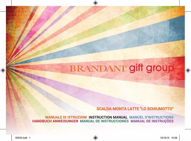 Página 1 del manual Manual de usuario Brandani 59152