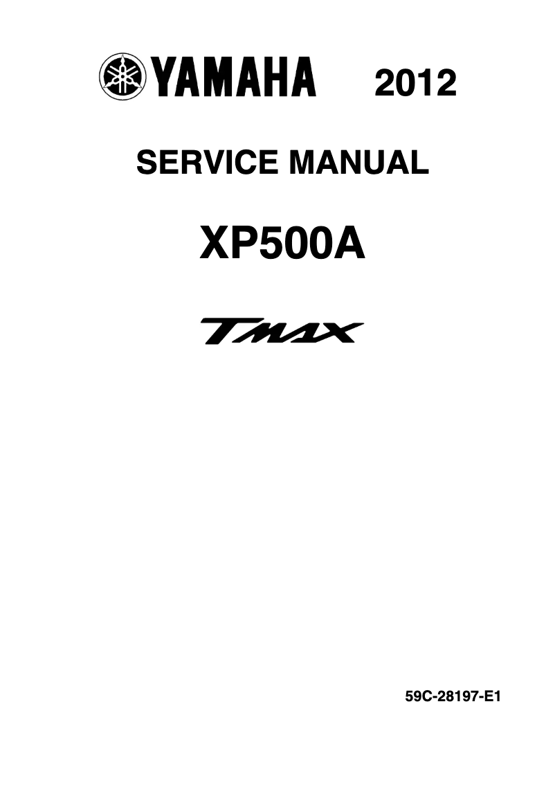 Image de la première page du manuel de l'appareil XP500A