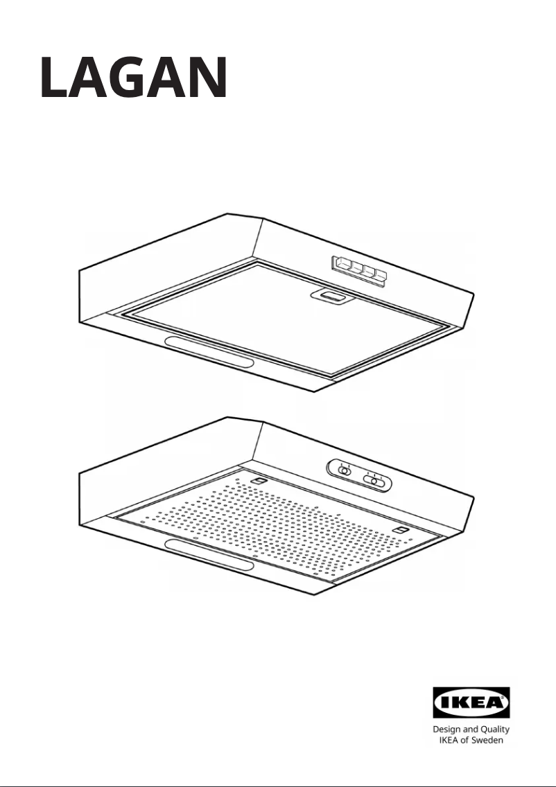 Page 1 de la notice Manuel utilisateur Ikea LAGAN 104.432.19