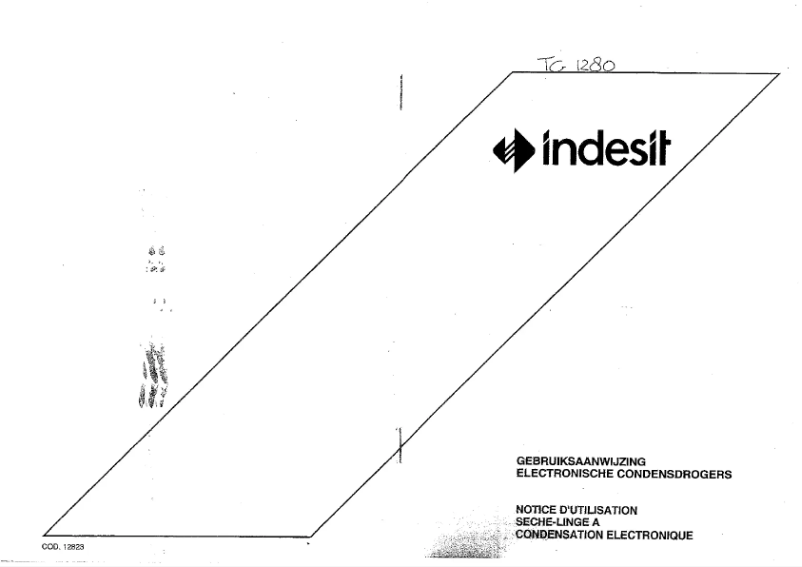 Image de la première page du manuel de l'appareil TG1280