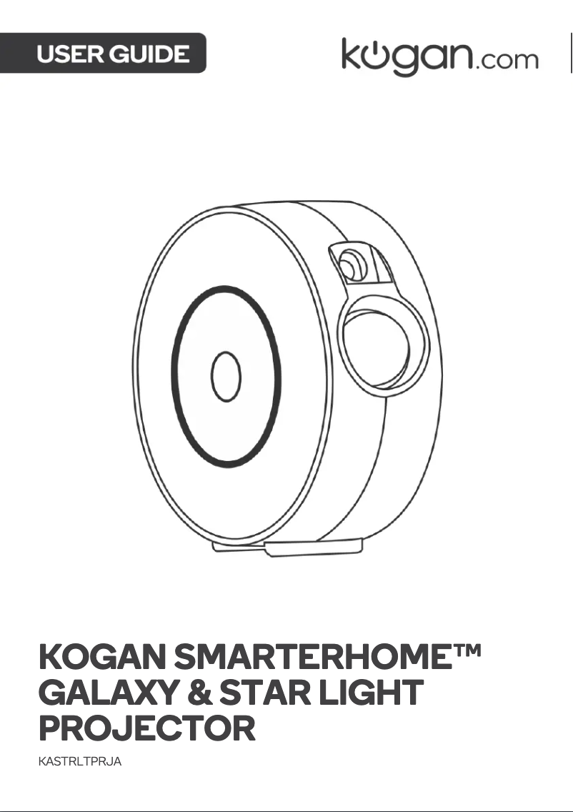Page n°1 - Manuel utilisateur Kogan KASTRLTPRJA