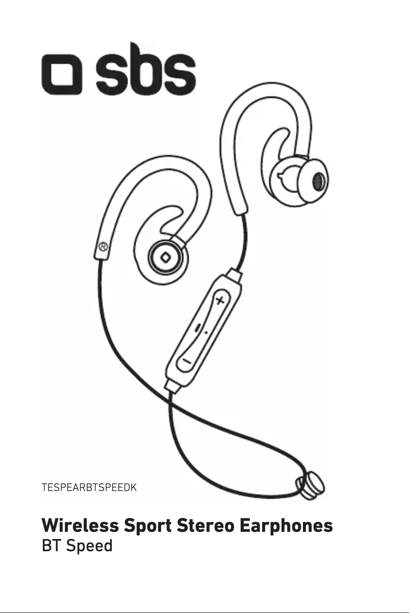 Image de la première page du manuel de l'appareil Wireless Sport Stereo Earphones BT Speed