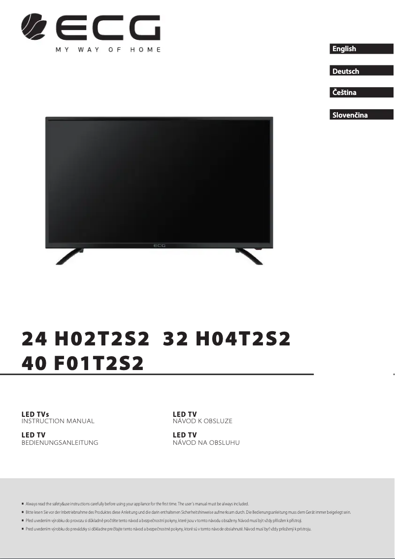 Page n°1 - Manuel utilisateur ECG 40 F01T2S2