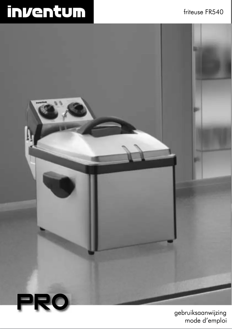 Page n°1 - Manuel utilisateur Inventum FR540PRO