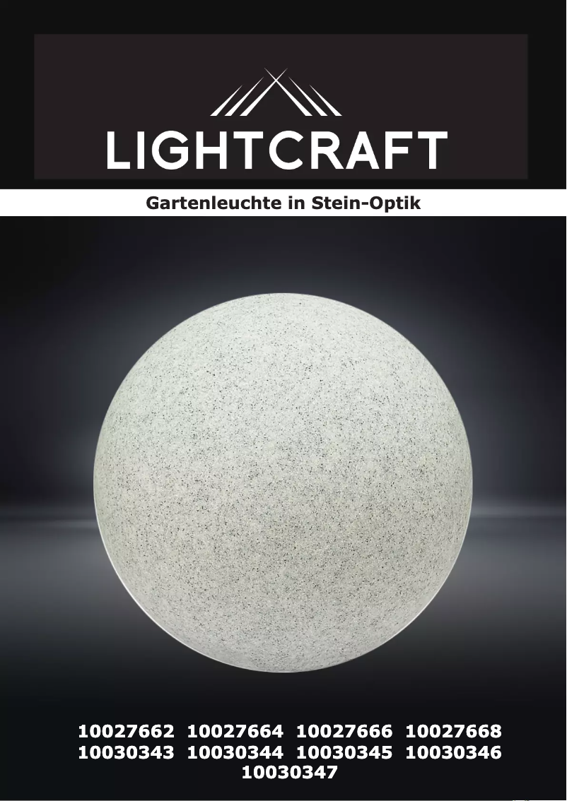 Page n°1 - Manuel utilisateur Lightcraft Shiny Nugget