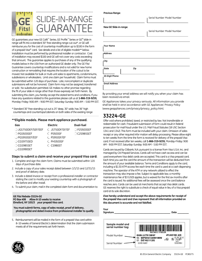 Page n°1 - Brochure GE JGS750DEFBB