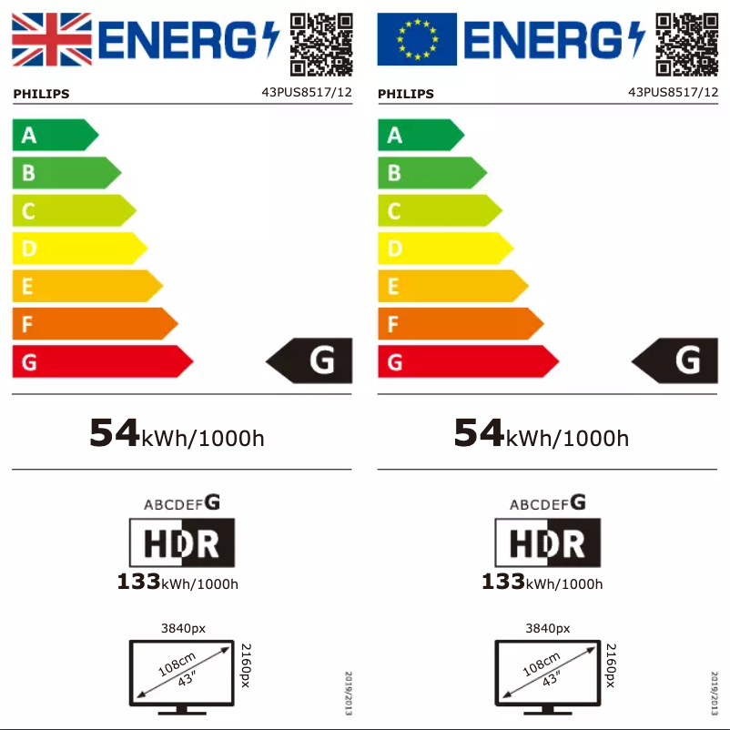 First page image of the manual for 43PUS8517