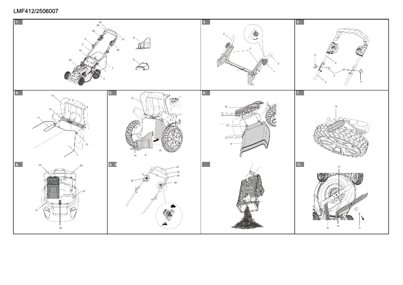 Image de la première page du manuel de l'appareil GD40LM46SP