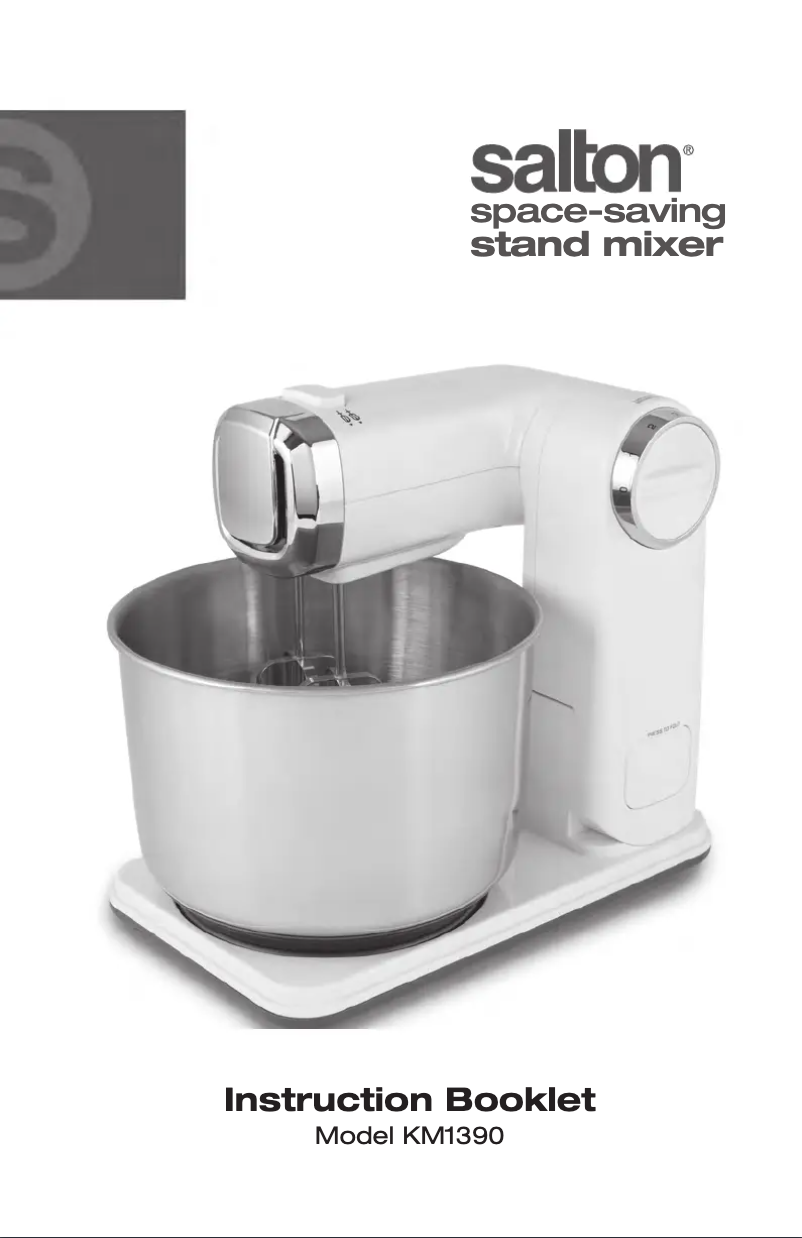 Página 1 del manual Manual de usuario Salton KM1390