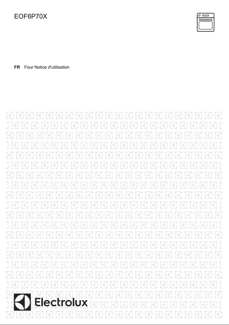Page 1 de la notice Manuel utilisateur Electrolux EOF6P70X