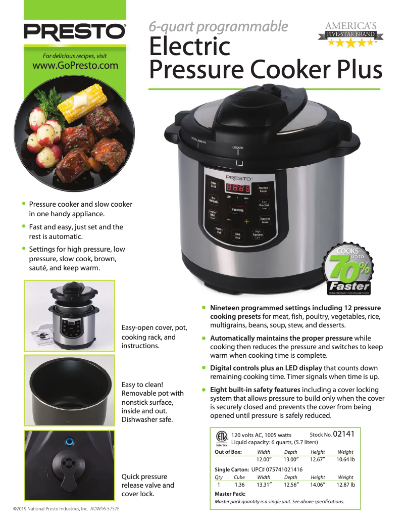 Image de la première page du manuel de l'appareil 02141