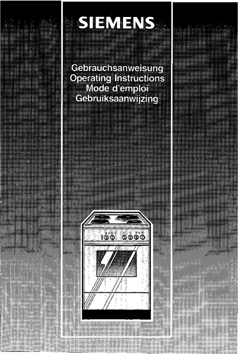 Page 1 de la notice Manuel utilisateur Siemens HS43020