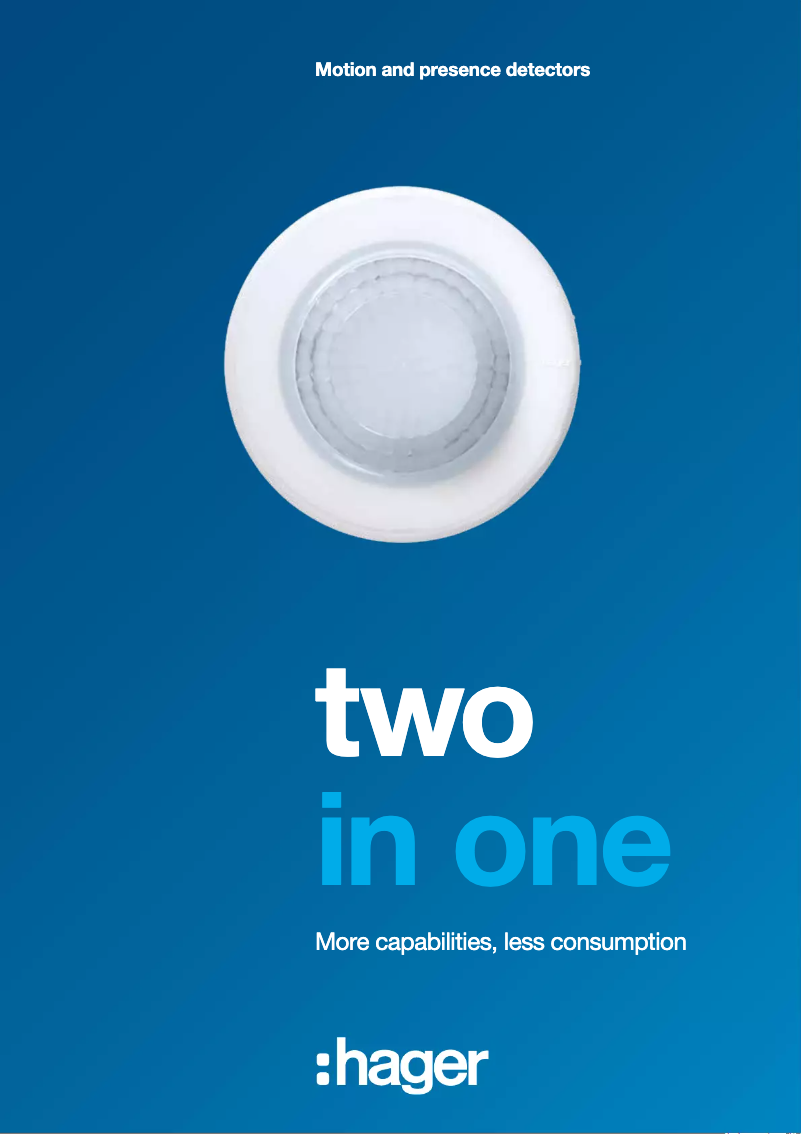 Page 1 de la notice Brochure Hager EE804A