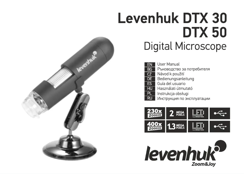 Page n°1 - Manuel utilisateur Levenhuk DTX 30