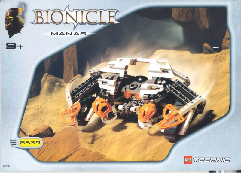 Page 1 de la notice Manuel utilisateur Lego Bionicle 8539