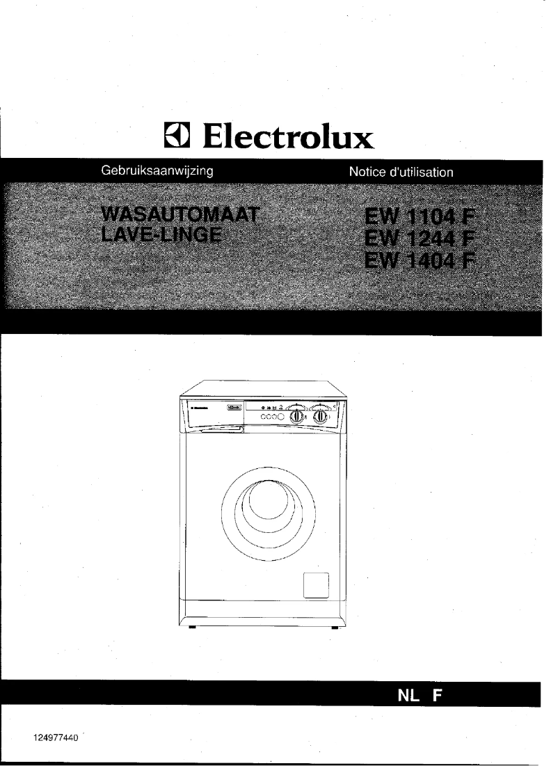 Image de la première page du manuel de l'appareil EW 1104 f soft