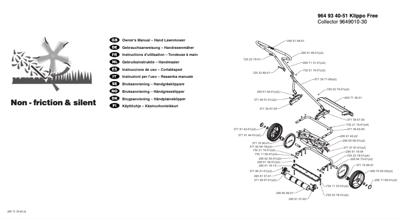 Image de la première page du manuel de l'appareil Klippo Free