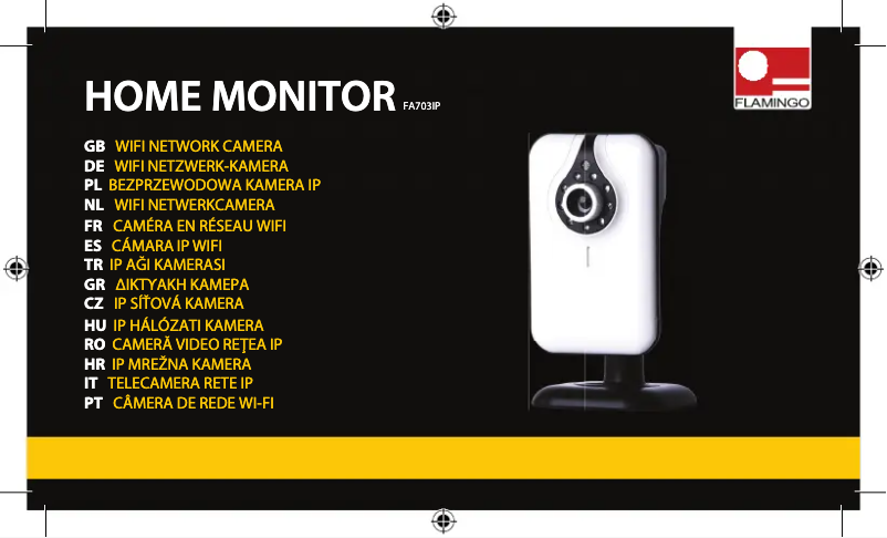 Page n°1 - Manuel utilisateur Elro FA703IP