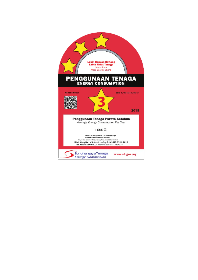 Page 1 de la notice Manuel utilisateur Beko BLFOM 121