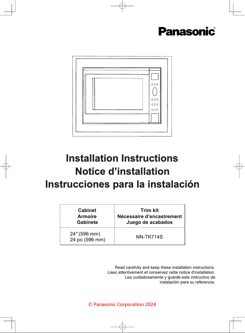 Page n°1 - Manuel utilisateur Panasonic Viera TC-58AX800