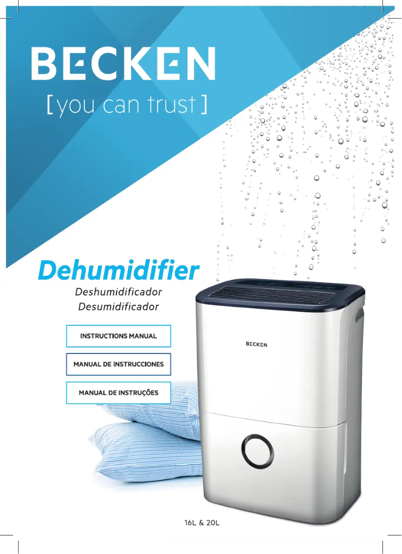 Page 1 de la notice Manuel utilisateur Becken BDH4759