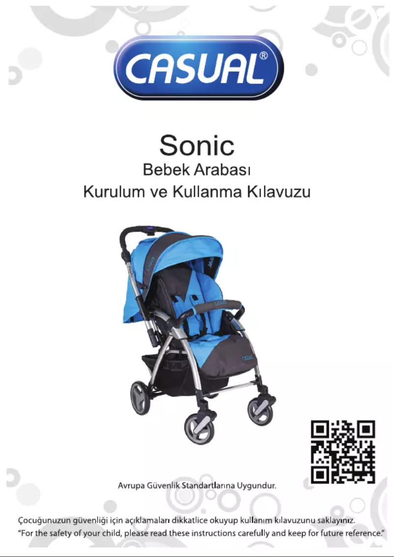 Page 1 de la notice Manuel utilisateur Casual Sonic