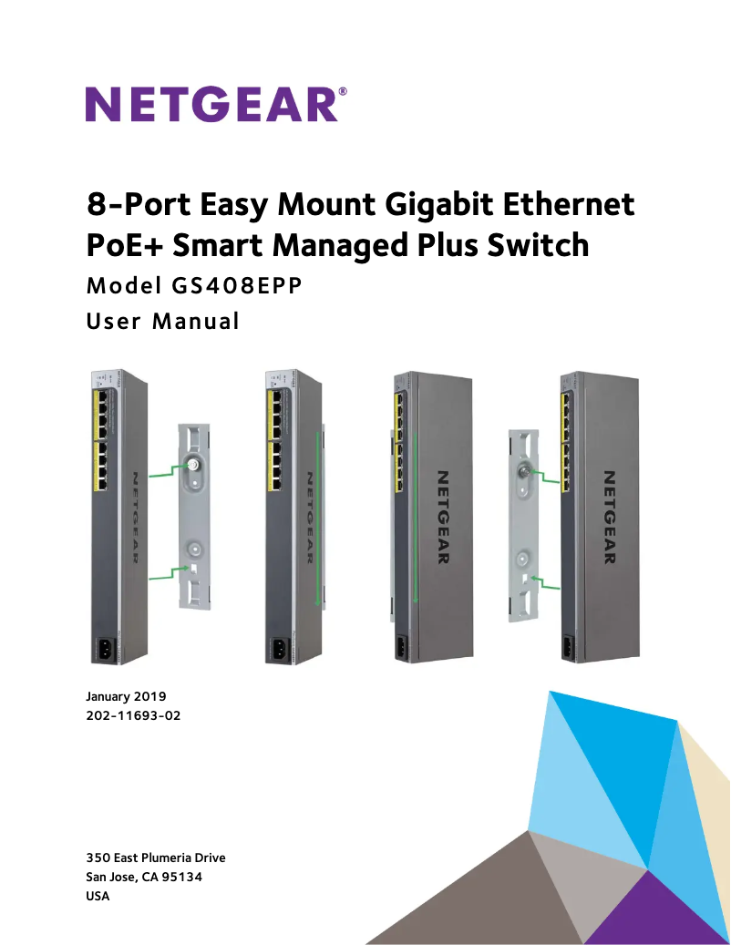 Página 1 del manual Manual de usuario Netgear GS408EPP
