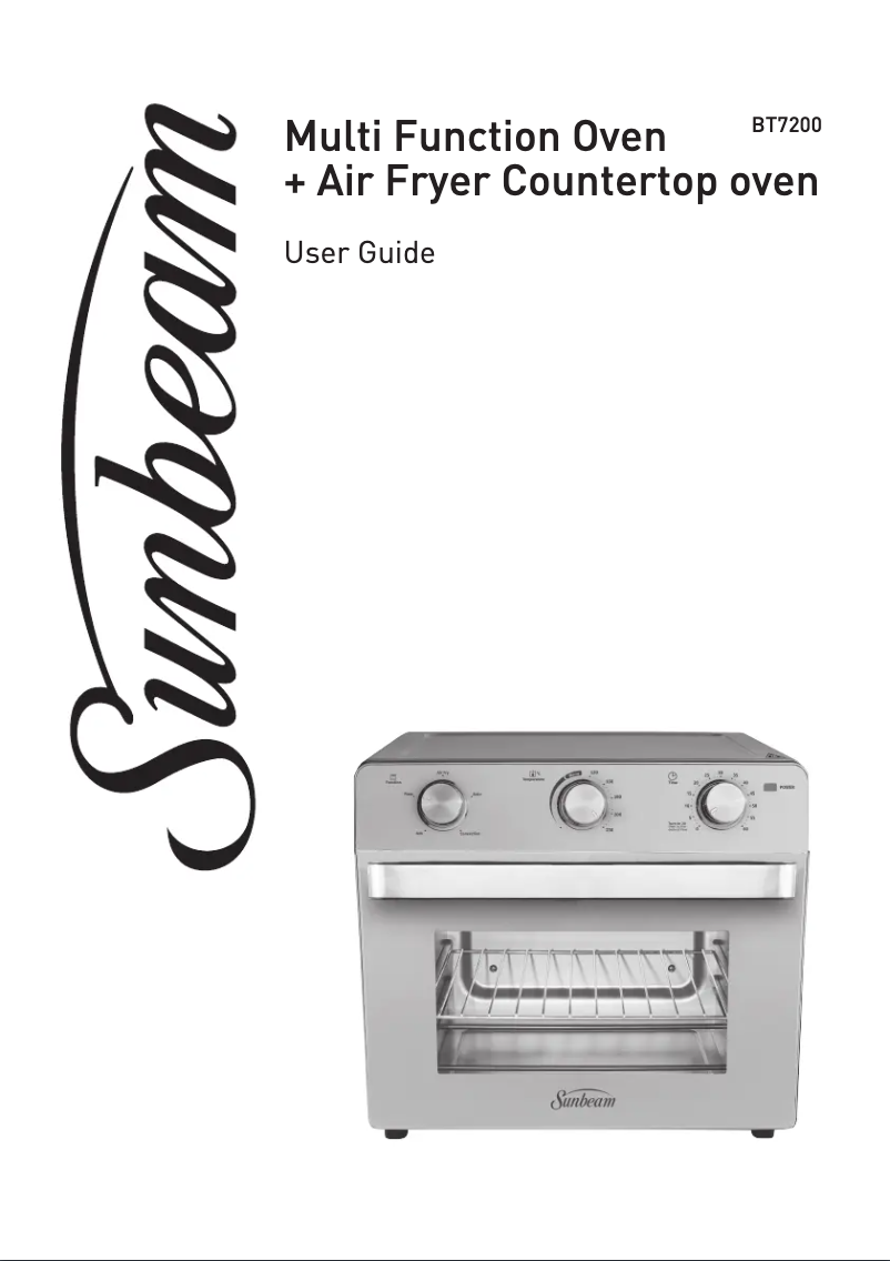 Page 1 de la notice Manuel utilisateur Sunbeam BT7200