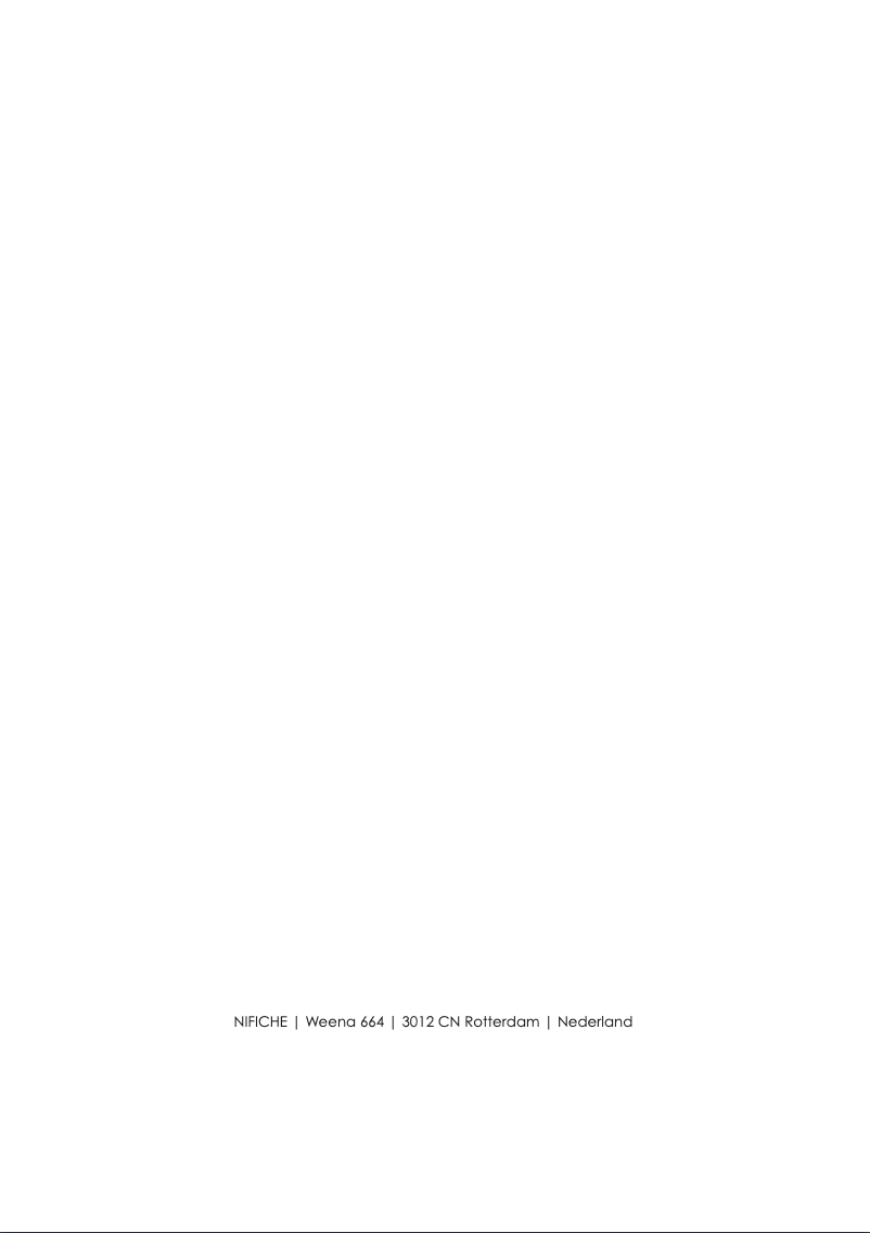 Page n°1 - Manuel utilisateur Nifiche NFKK701