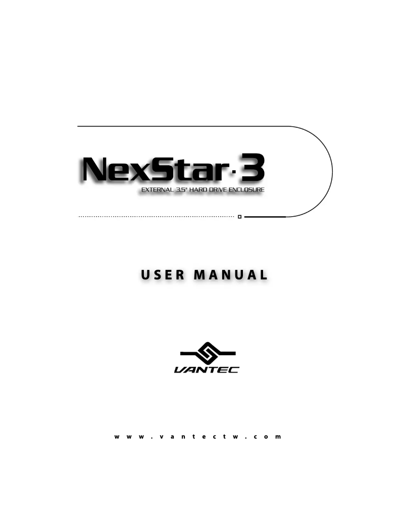 Image de la première page du manuel de l'appareil NexStar 3