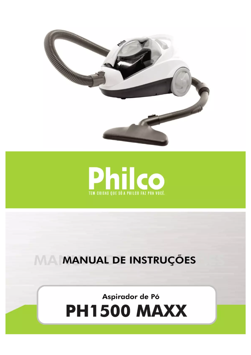 Página 1 del manual Manual de usuario Philco PH1500 Maxx