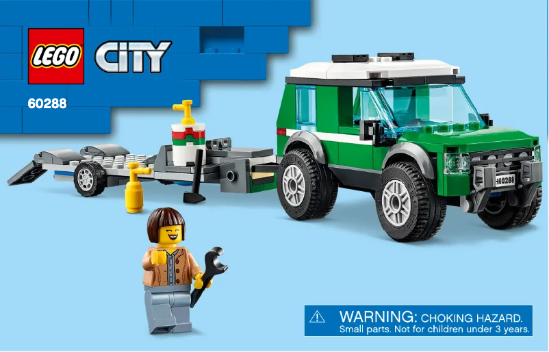 Page n°1 - Manuel utilisateur Lego City 60288