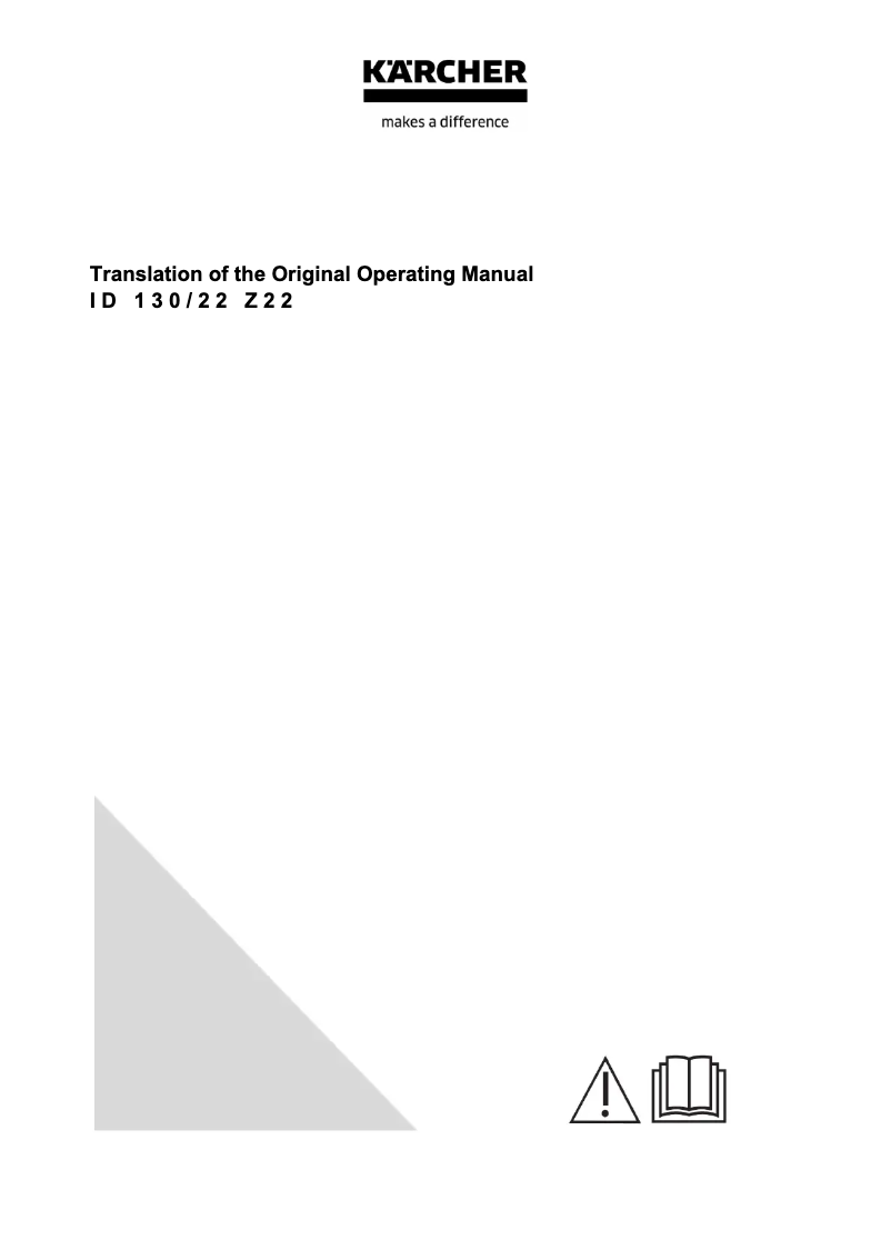 Image de la première page du manuel de l'appareil ID 130/22 Z22