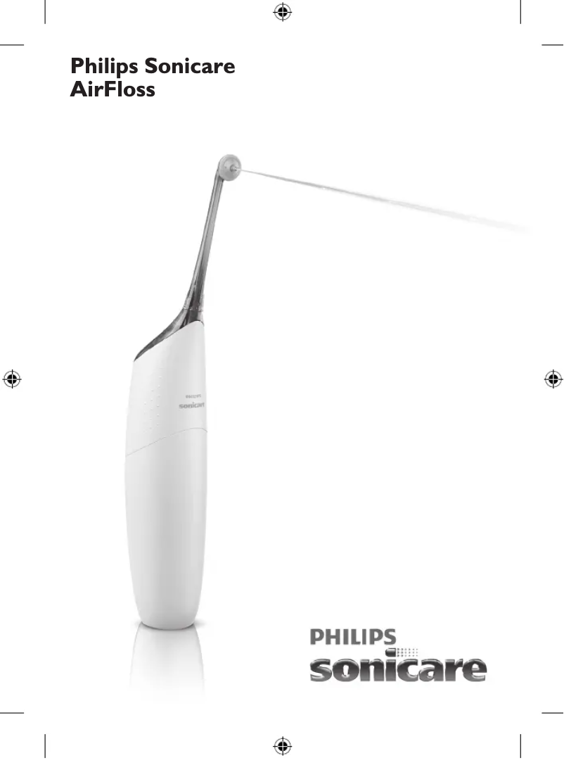 Página 1 del manual Manual de usuario Philips Sonicare Airfloss HX8261