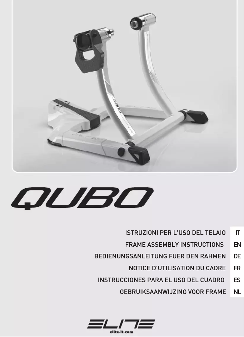 Imagen de la primera página del manual del dispositivo Qubo Fluid