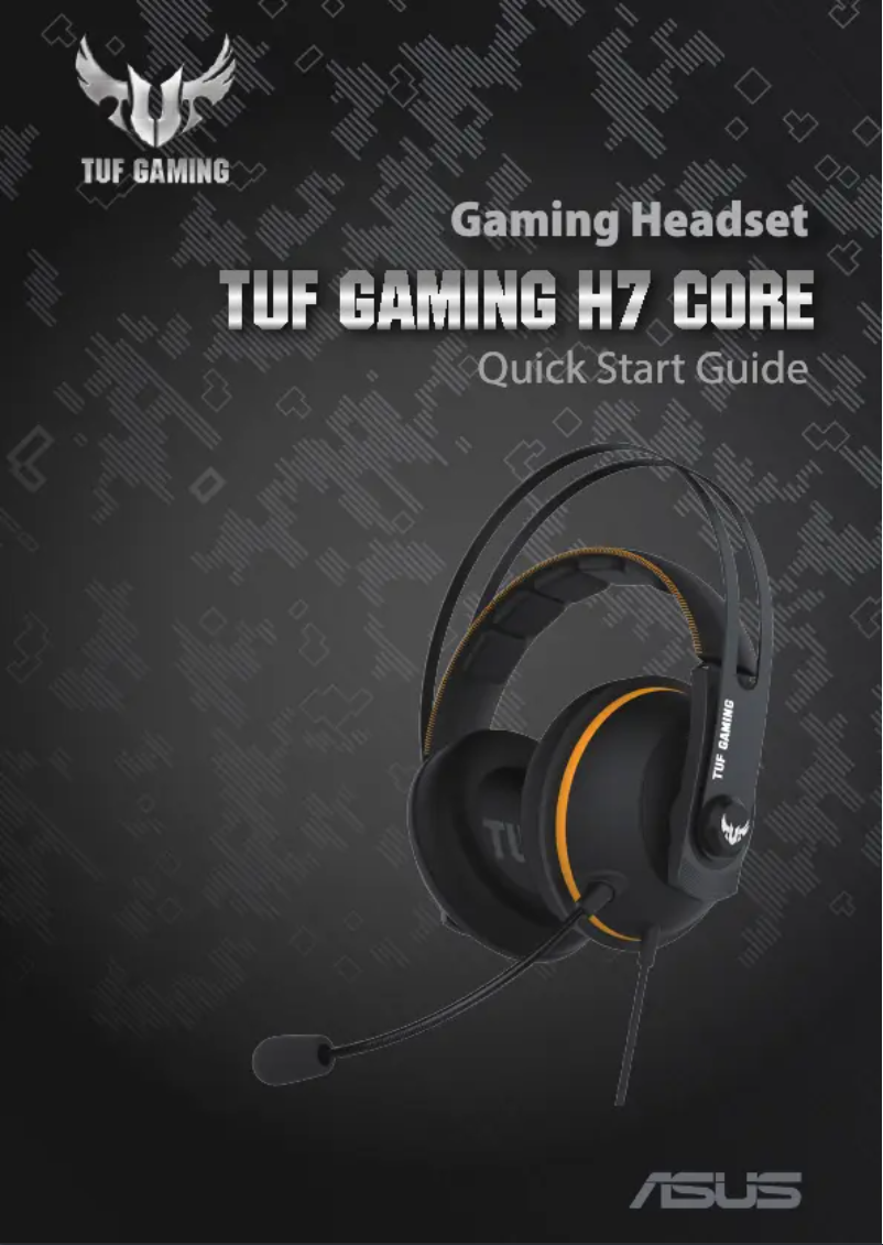 Page 1 de la notice Manuel utilisateur Asus TUF Gaming H7 Core