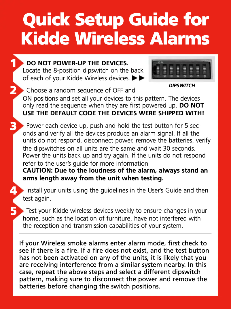 Page 1 de la notice Manuel utilisateur Kidde RF-SM-ACDC