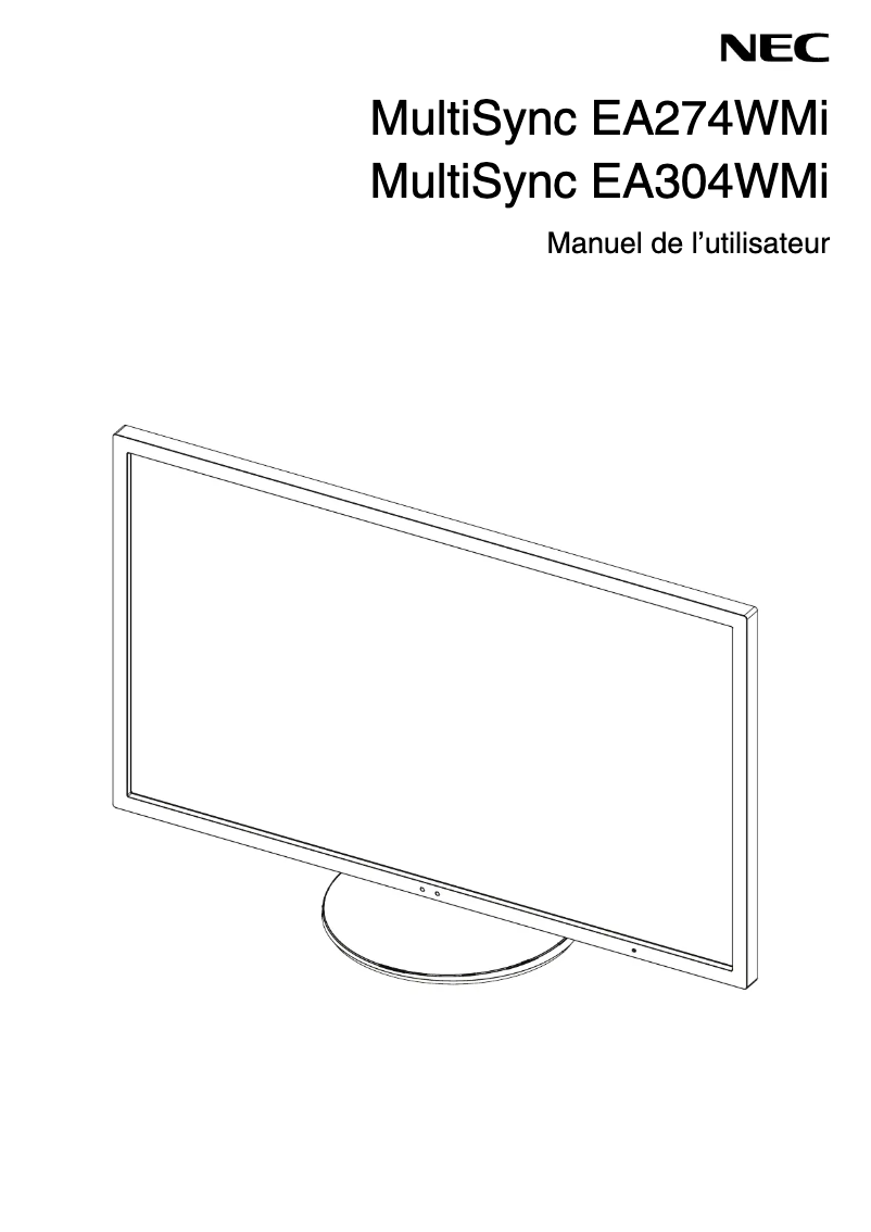 Imagen de la primera página del manual del dispositivo EA304WMi