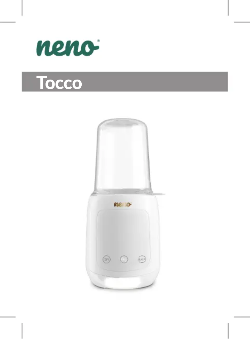 Page n°1 - Manuel utilisateur Neno Tocco