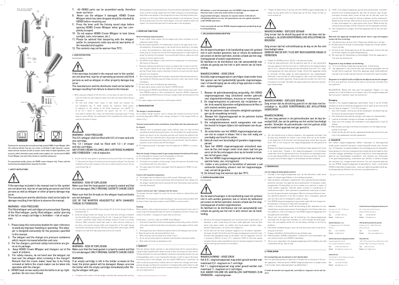 Image de la première page du manuel de l'appareil Profi Line 588024