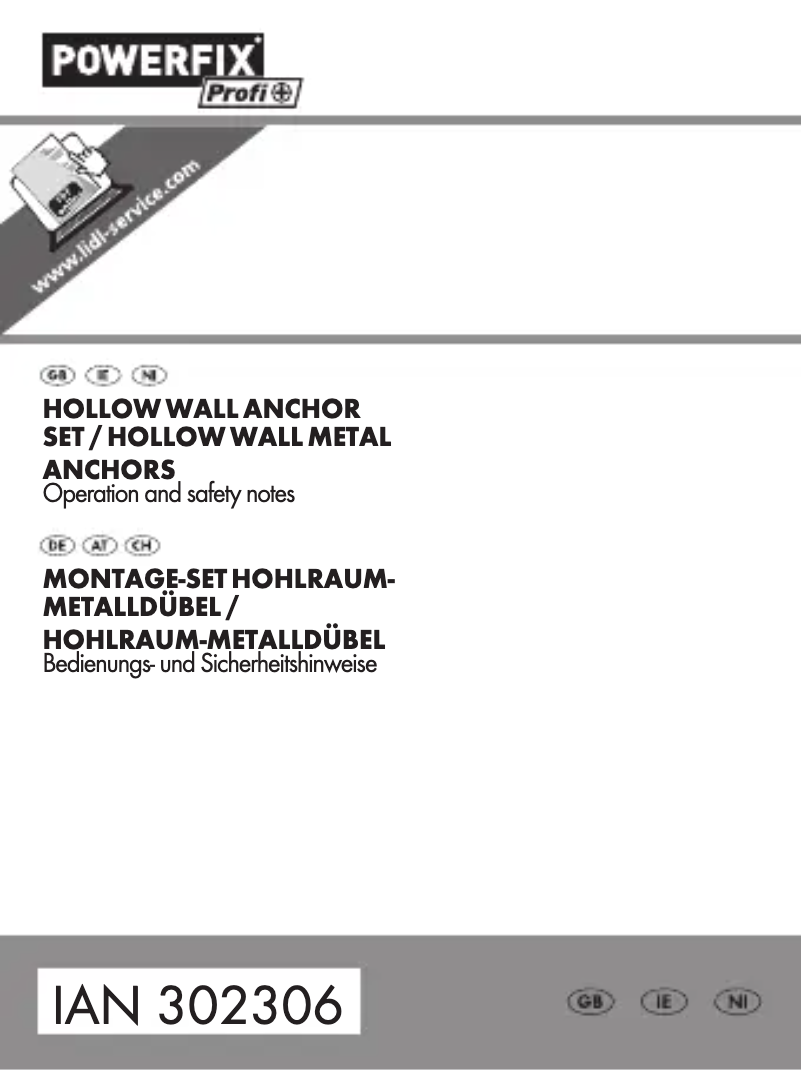 Page n°1 - Manuel utilisateur Powerfix HG03868