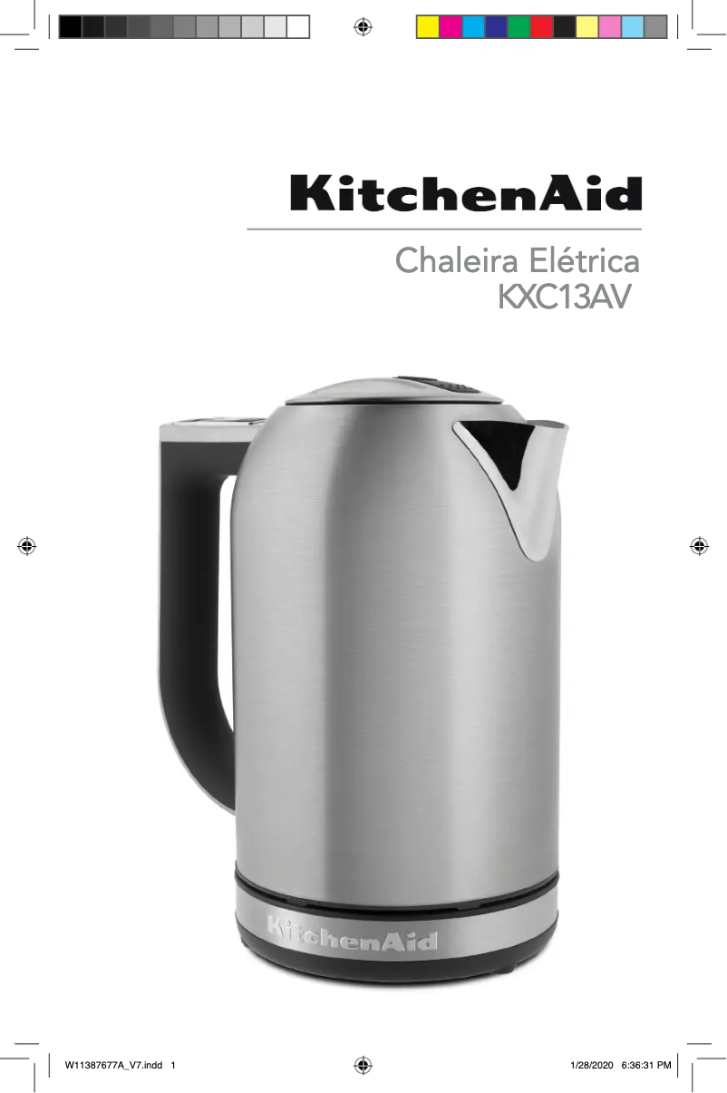 Página 1 del manual Manual de usuario KitchenAid 5KEK1722