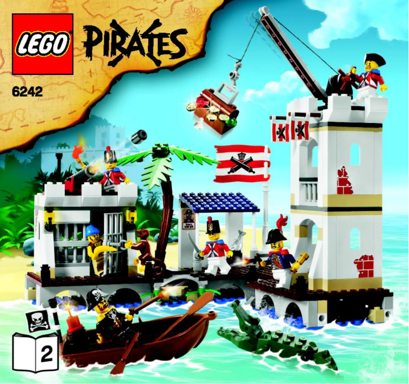 Page n°1 - Manuel utilisateur Lego Soldiers' Fort