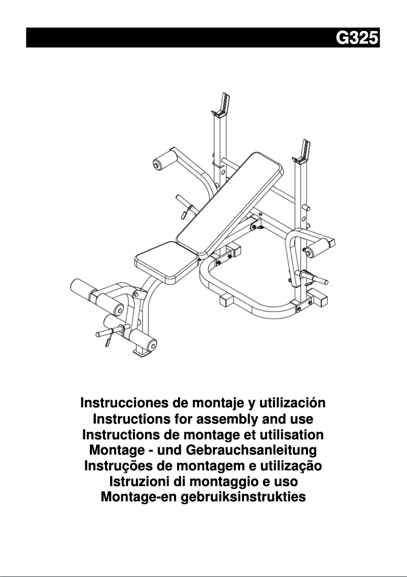 Image de la première page du manuel de l'appareil Optima Flex G325