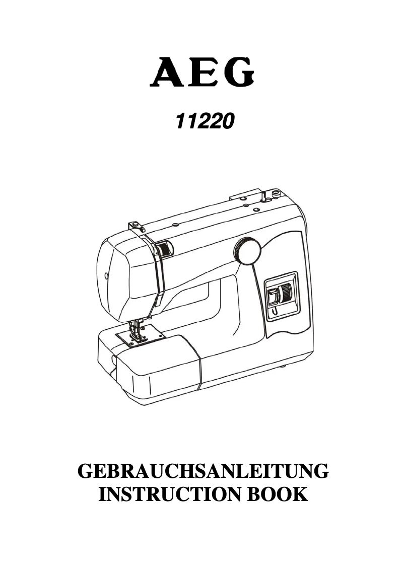 Image de la première page du manuel de l'appareil 11220