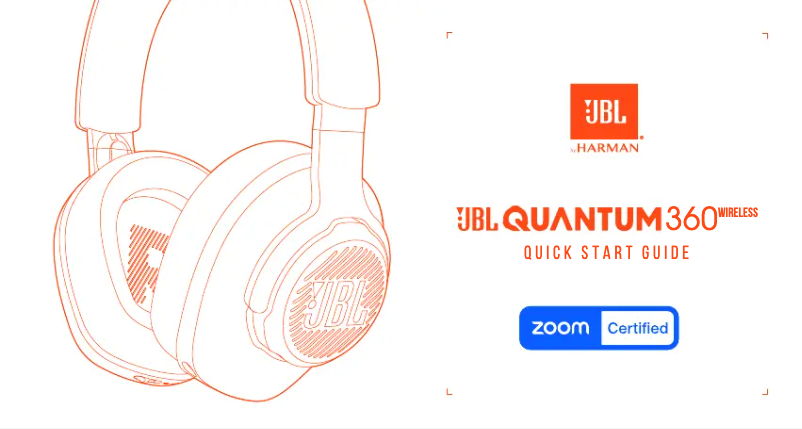 Page 1 de la notice Manuel utilisateur JBL Quantum 360 Wireless