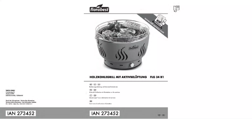 Image de la première page du manuel de l'appareil FLG 34 B1