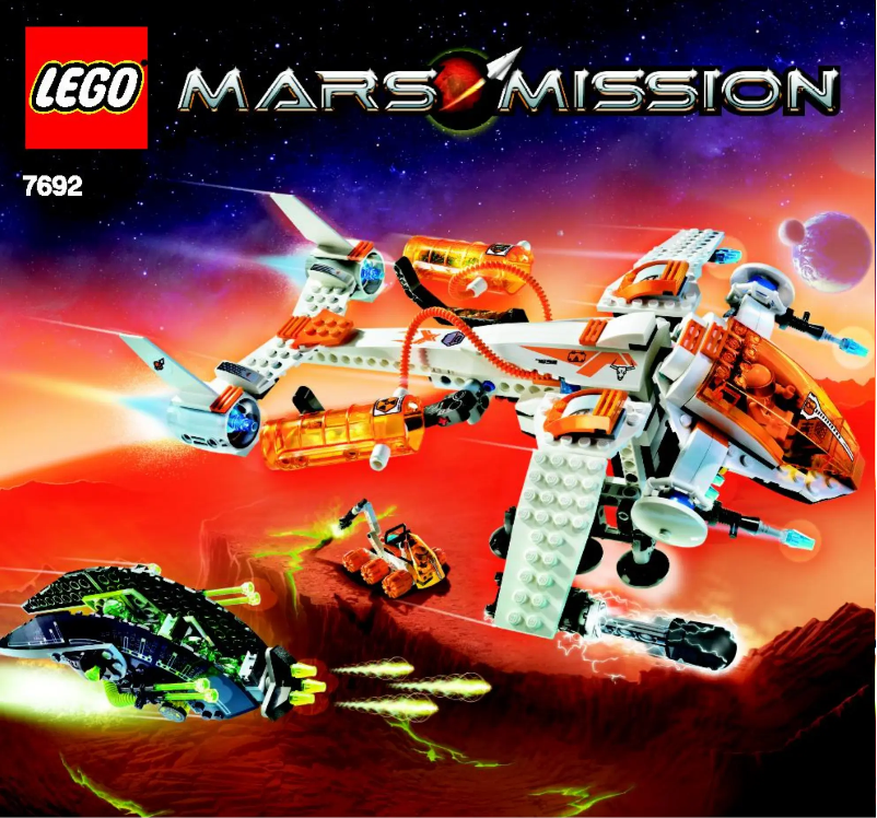 Image de la première page du manuel de l'appareil Mars Mission  7692