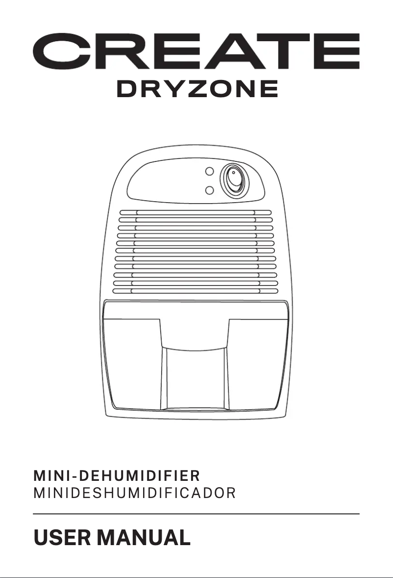 Image de la première page du manuel de l'appareil DRYZONE