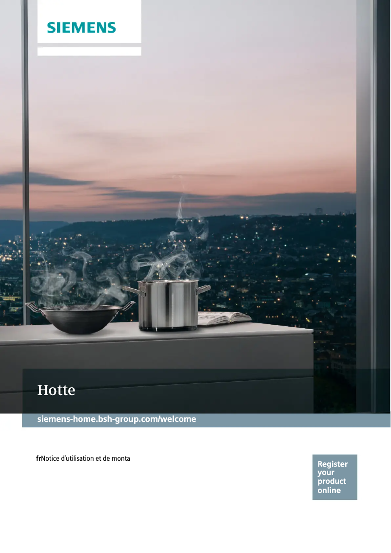 Page n°1 - Manuel utilisateur Siemens LC87KBM60B